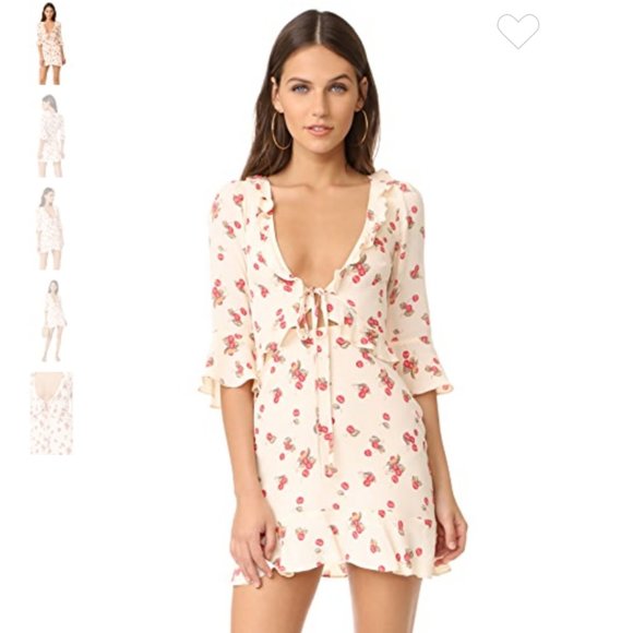 FOR LOVE AND LEMONS Cherry Sundress NWOT - Picture 1 of 7